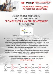 IX kongres PORT PC Broetje Sponsorem