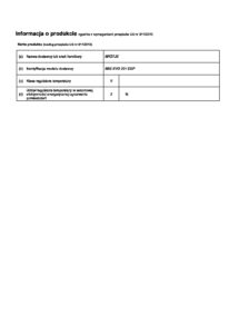 BBS EVO 20 i SSP – informacja o produkcie (regulator)