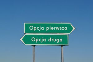 Opcja pierwsza, opcja druga