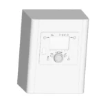 ISR ZR 1 B Regulator strefowy do 1 obiegu c.o. z mieszaczem